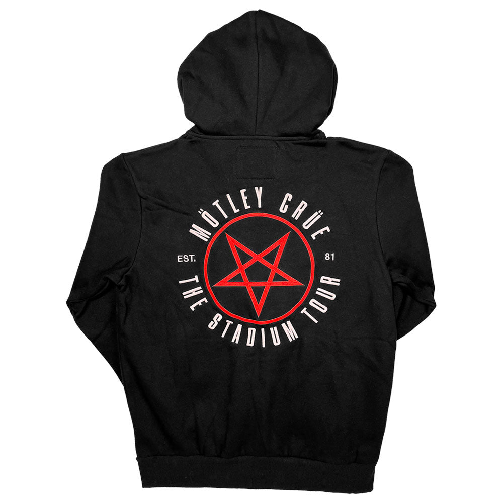 Stadium Tour Zip Hoodie Motley Crue