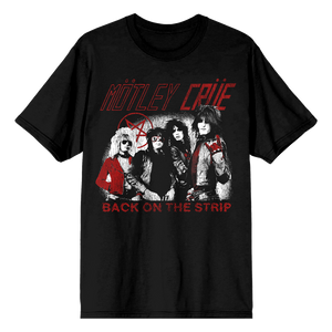 Back on the Strip Black Tee