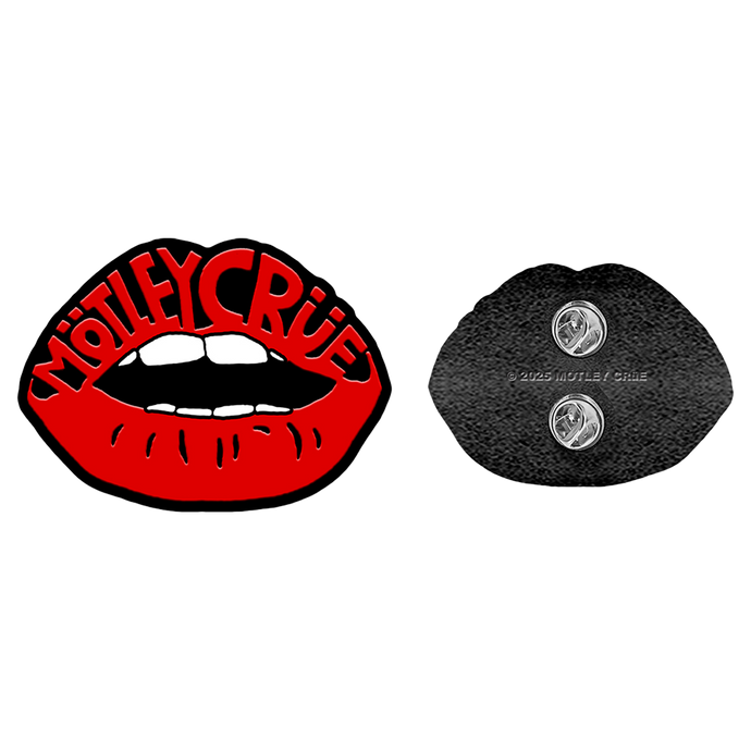 Lips Logo Enamel Pin