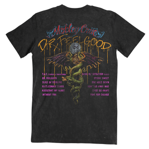 Vintage Dr. Feelgood Tracklist Oversized Tee