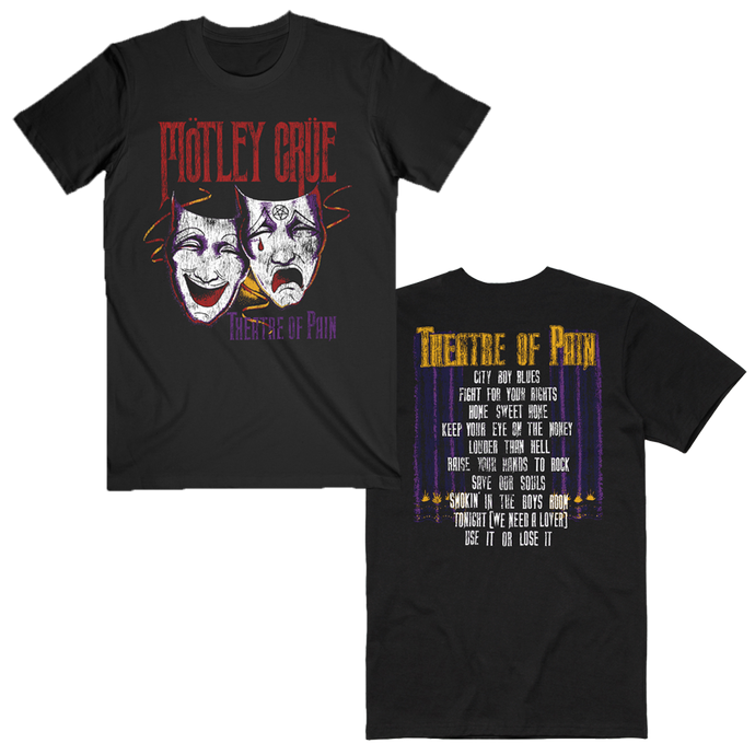 Theatre of Pain Vintage Tracklist Tee