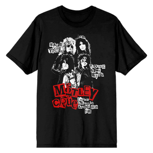 Trouble Photo Black Tee
